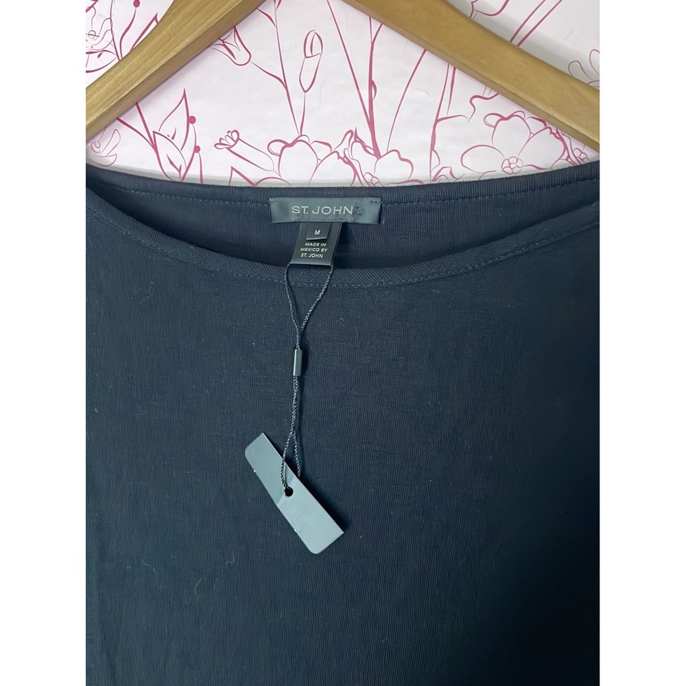 St John boat neck boxy Top size medium - Picture 2 of 6